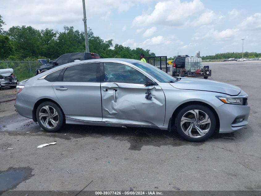 2018 Honda Accord Ex-L VIN: 1HGCV1F52JA076050 Lot: 39377426