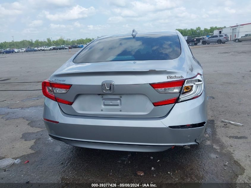 2018 Honda Accord Ex-L VIN: 1HGCV1F52JA076050 Lot: 39377426