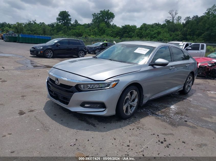 2018 Honda Accord Ex-L VIN: 1HGCV1F52JA076050 Lot: 39377426