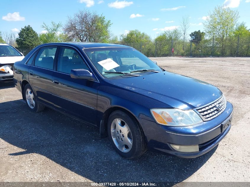 2003 Toyota Avalon Xls VIN: 4T1BF28B73U331594 Lot: 39377428