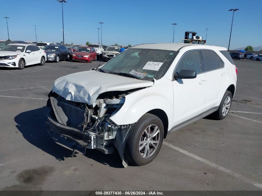 2017 Chevrolet Equinox Ls VIN: 2GNFLEEK4H6303236 Lot: 39377430