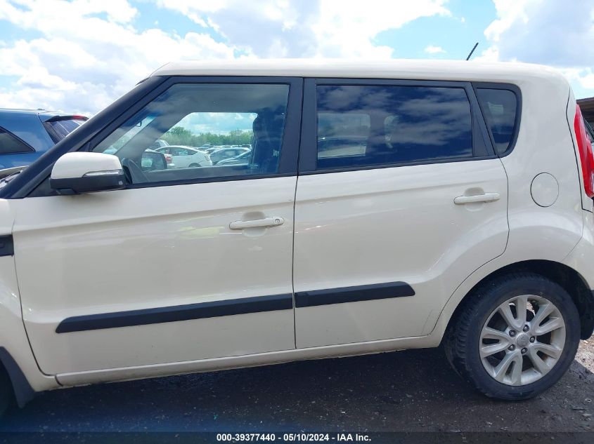 2013 Kia Soul + VIN: KNDJT2A60D7757438 Lot: 39377440