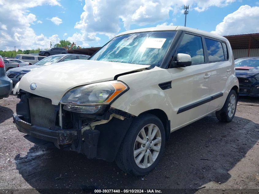 2013 Kia Soul + VIN: KNDJT2A60D7757438 Lot: 39377440