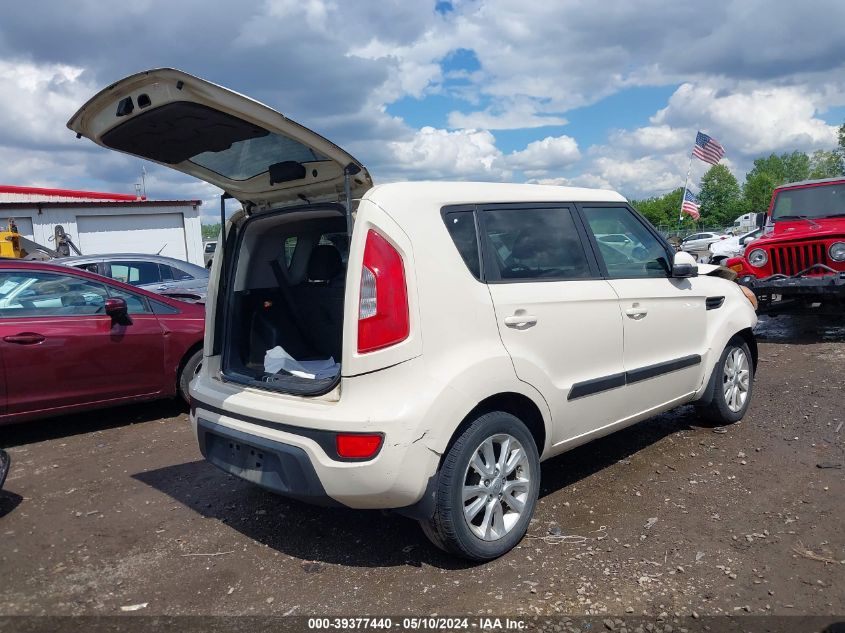 2013 Kia Soul + VIN: KNDJT2A60D7757438 Lot: 39377440