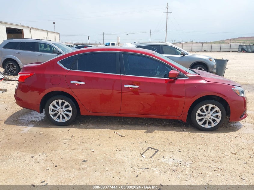 VIN 3N1AB7AP7KY392103 2019 NISSAN SENTRA SV