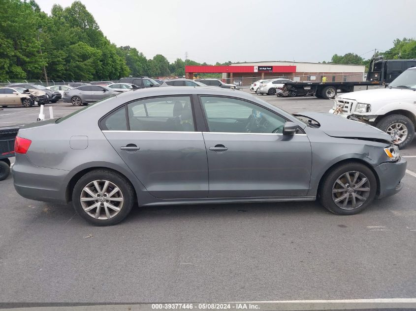 2013 Volkswagen Jetta 2.5L Se VIN: 3VWDX7AJ2DM450410 Lot: 39377446