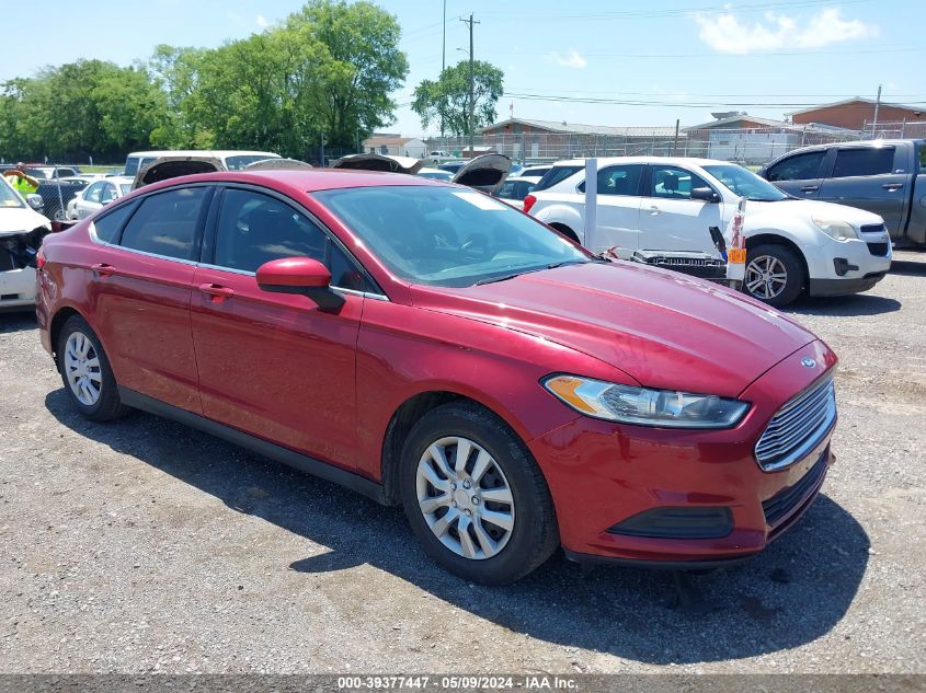 2014 Ford Fusion S VIN: 1FA6P0G72E5401798 Lot: 39377447