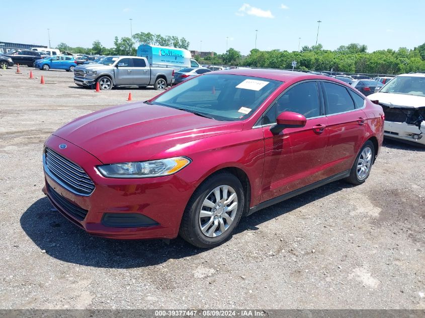 2014 Ford Fusion S VIN: 1FA6P0G72E5401798 Lot: 39377447