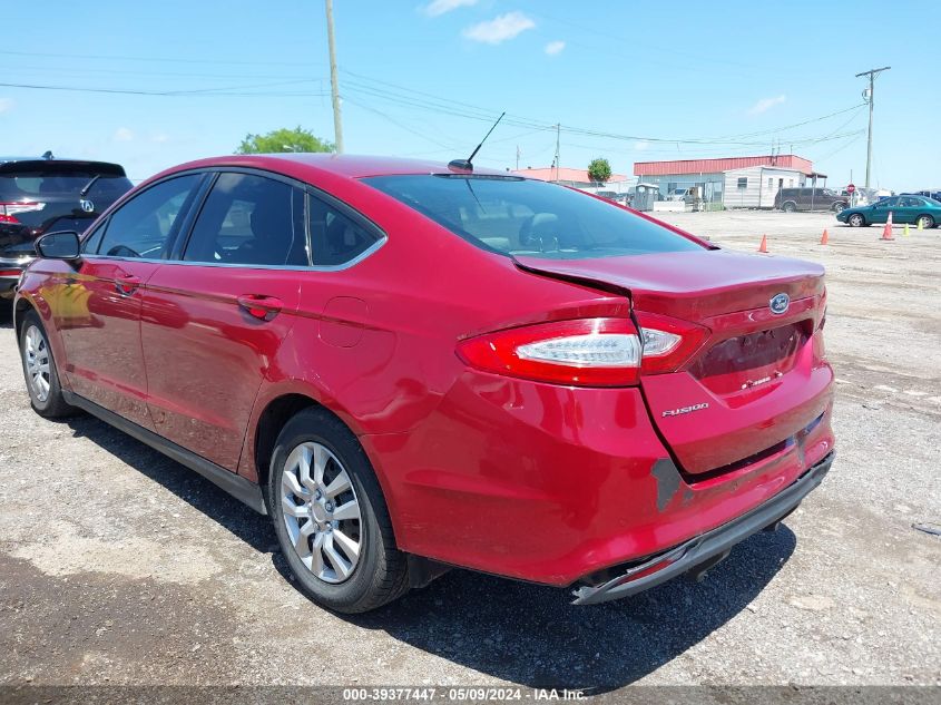 2014 Ford Fusion S VIN: 1FA6P0G72E5401798 Lot: 39377447