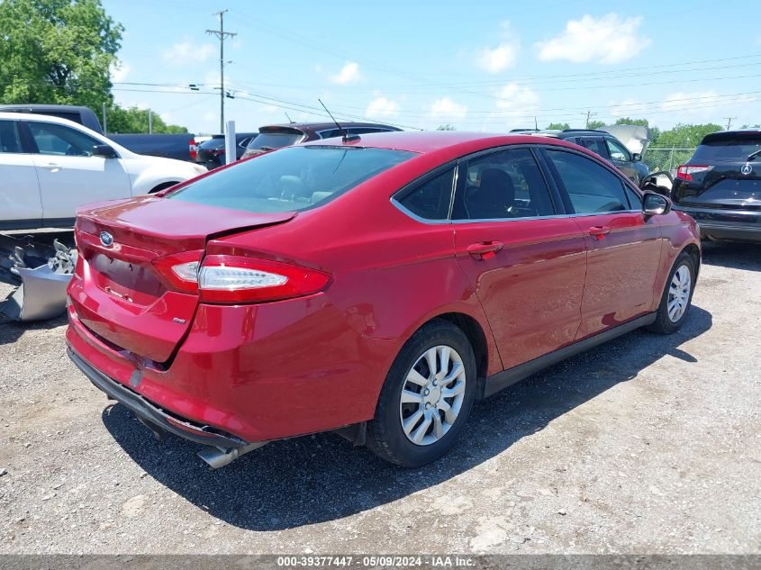 2014 Ford Fusion S VIN: 1FA6P0G72E5401798 Lot: 39377447