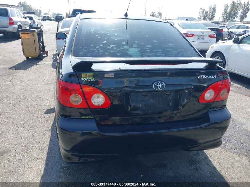 2006 Toyota Corolla S VIN: 1NXBR32E36Z655579 Lot: 39377449