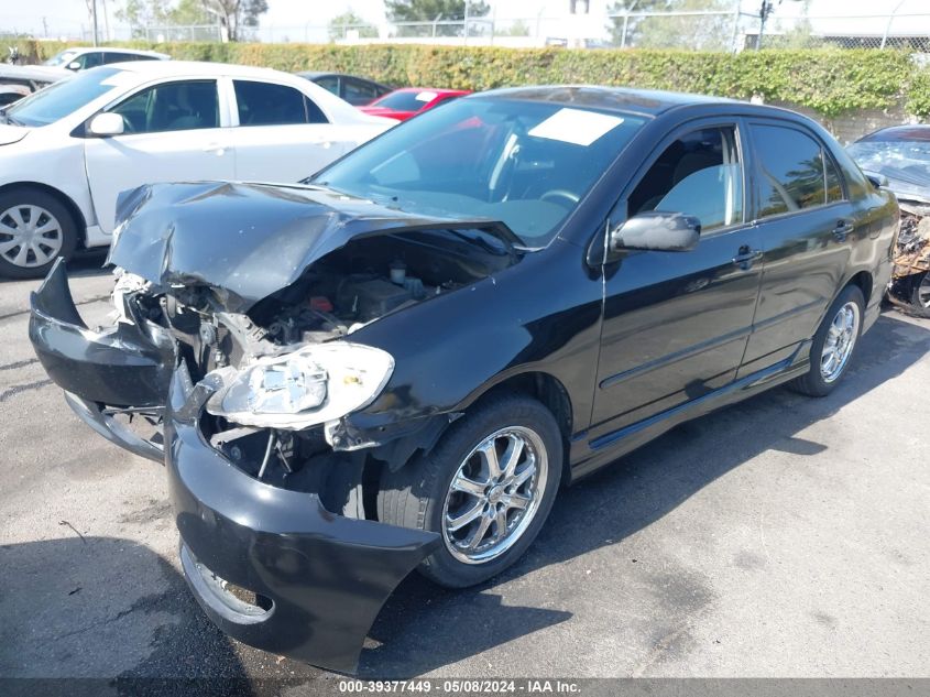 2006 Toyota Corolla S VIN: 1NXBR32E36Z655579 Lot: 39377449