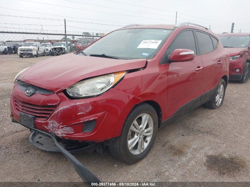 2012 Hyundai Tucson Gls VIN: KM8JU3AC6CU507299 Lot: 39377456