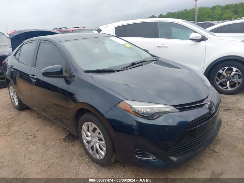 2018 Toyota Corolla Le VIN: 5YFBURHE3JP825250 Lot: 39377474