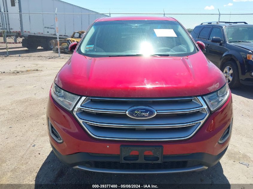 2018 Ford Edge Titanium VIN: 2FMPK4K8XJBB72910 Lot: 39377480