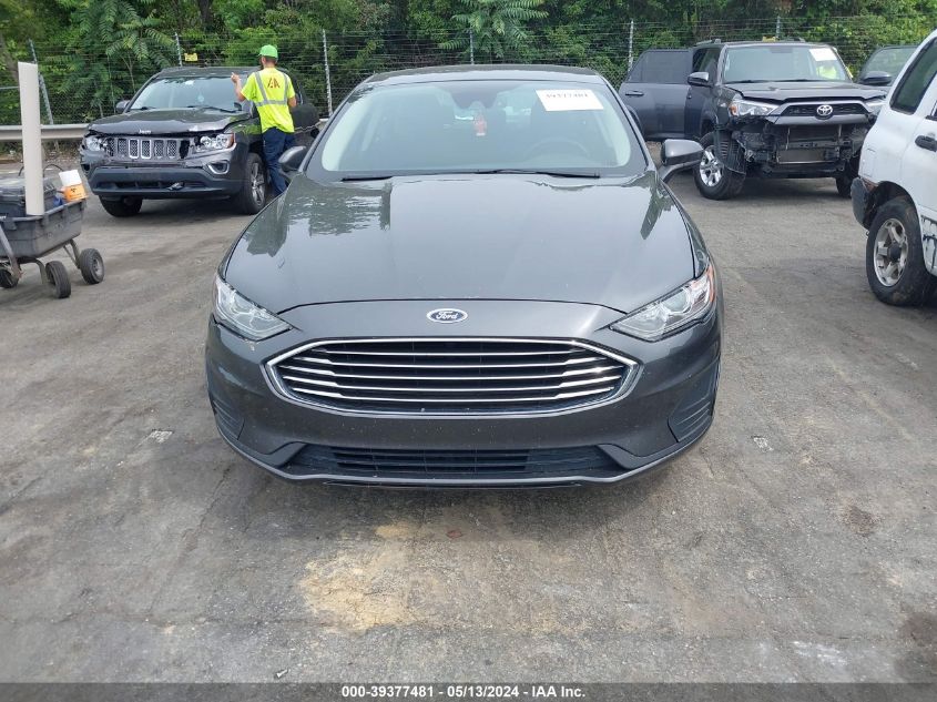 2019 Ford Fusion Hybrid Se VIN: 3FA6P0LUXKR116612 Lot: 39377481