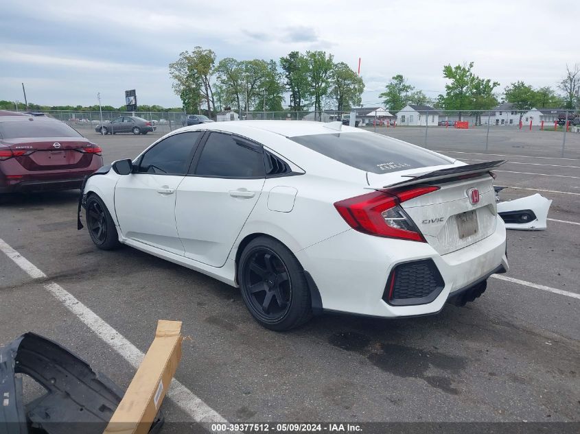 2017 Honda Civic Si VIN: 2HGFC1E50HH705501 Lot: 39377512