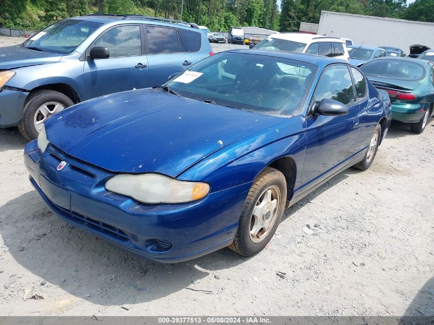 2005 Chevrolet Monte Carlo Ls VIN: 2G1WW12E59152957 Lot: 39377513