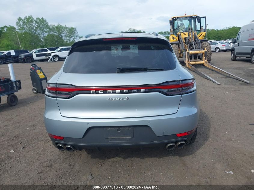 2021 Porsche Macan S VIN: WP1AB2A54MLB33142 Lot: 39377518