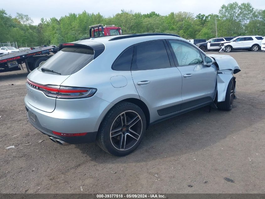 2021 Porsche Macan S VIN: WP1AB2A54MLB33142 Lot: 39377518