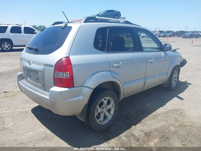 2009 Hyundai Tucson Limited VIN: KM8JN12B29U128378 Lot: 39377519