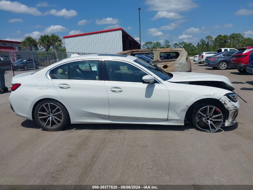 2020 BMW 330I VIN: 3MW5R1J07L8B09594 Lot: 39377520