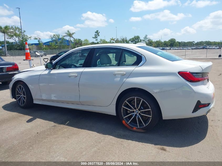 2020 BMW 330I VIN: 3MW5R1J07L8B09594 Lot: 39377520