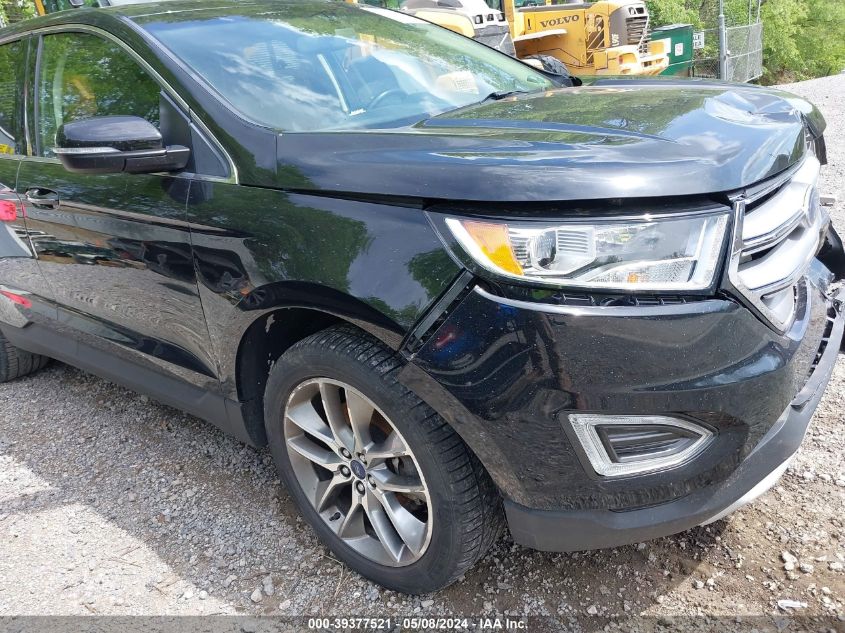 2017 Ford Edge Titanium VIN: 2FMPK4K86HBC52988 Lot: 39377521