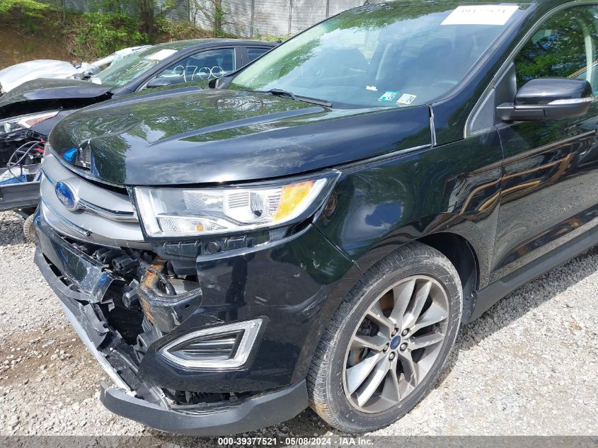 2017 Ford Edge Titanium VIN: 2FMPK4K86HBC52988 Lot: 39377521