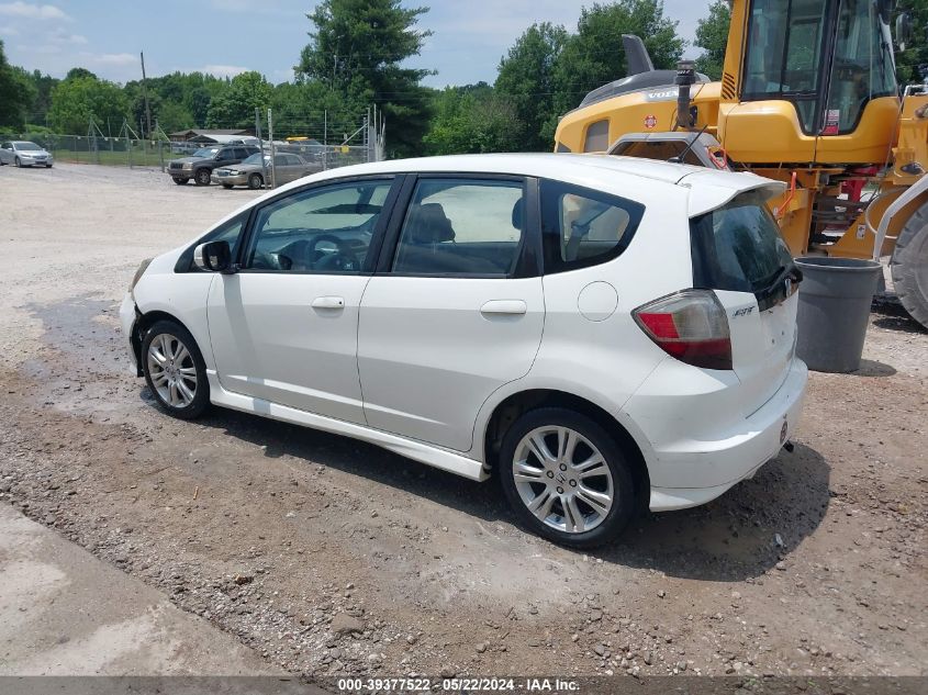 2010 Honda Fit Sport VIN: JHMGE8H40AC023914 Lot: 39377522