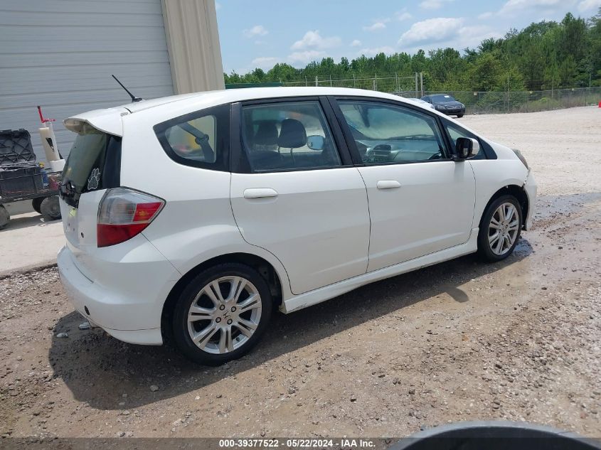 2010 Honda Fit Sport VIN: JHMGE8H40AC023914 Lot: 39377522