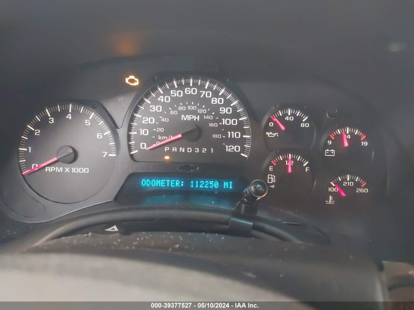 2007 Chevrolet Trailblazer Lt VIN: 1GNDT13S472233686 Lot: 39377527