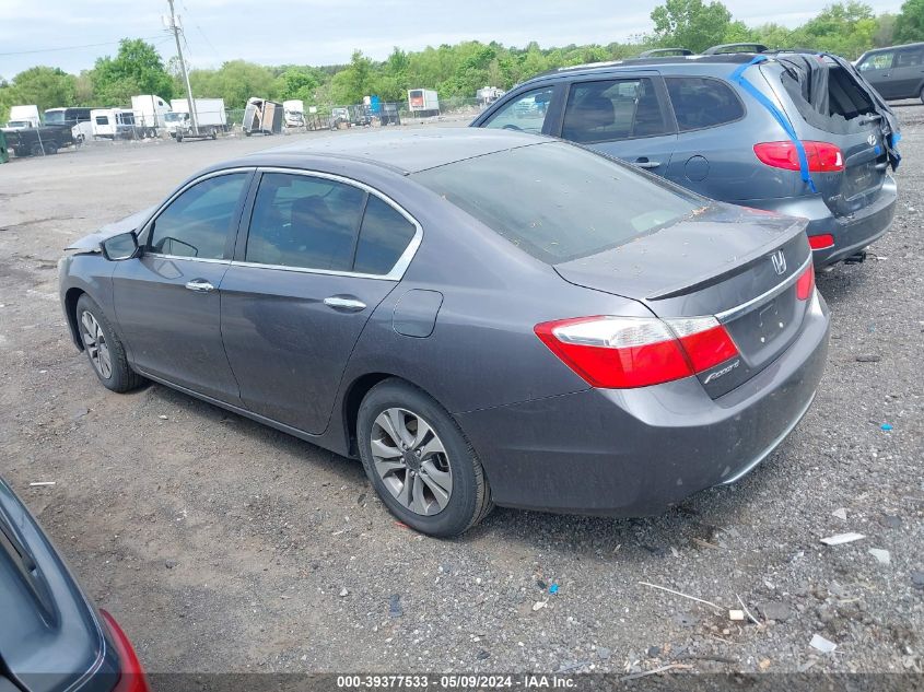 2014 Honda Accord Lx VIN: 1HGCR2F39EA031413 Lot: 39377533