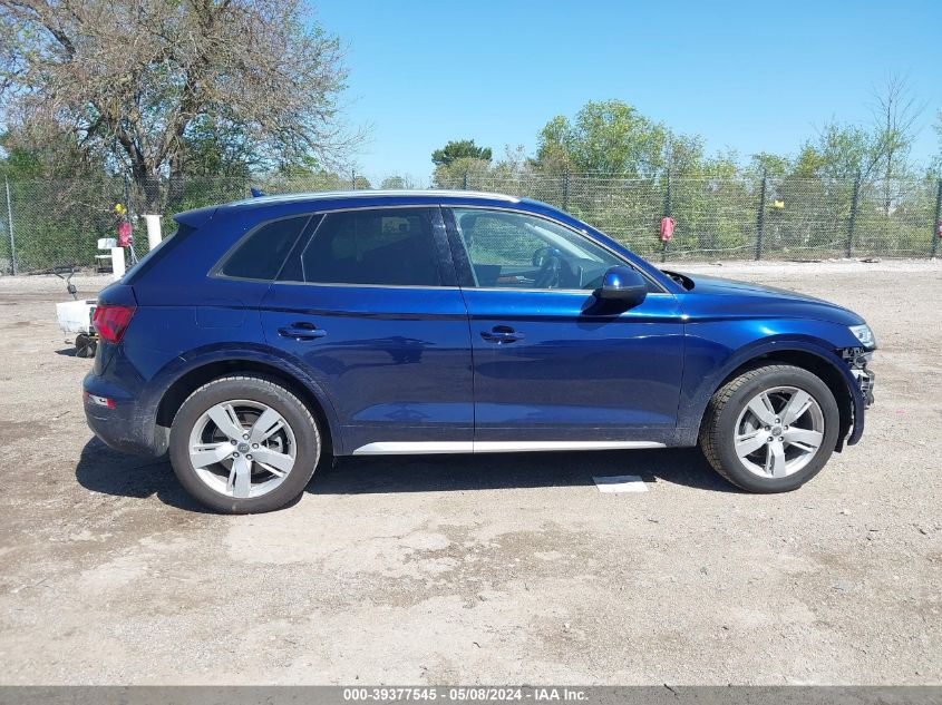 2018 Audi Q5 2.0T Premium/2.0T Tech Premium VIN: WA1ANAFY6J2005910 Lot: 39377545