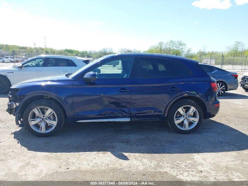 2018 Audi Q5 2.0T Premium/2.0T Tech Premium VIN: WA1ANAFY6J2005910 Lot: 39377545