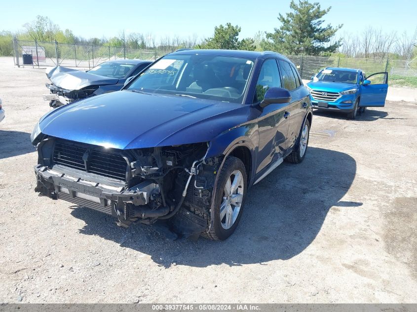 2018 Audi Q5 2.0T Premium/2.0T Tech Premium VIN: WA1ANAFY6J2005910 Lot: 39377545