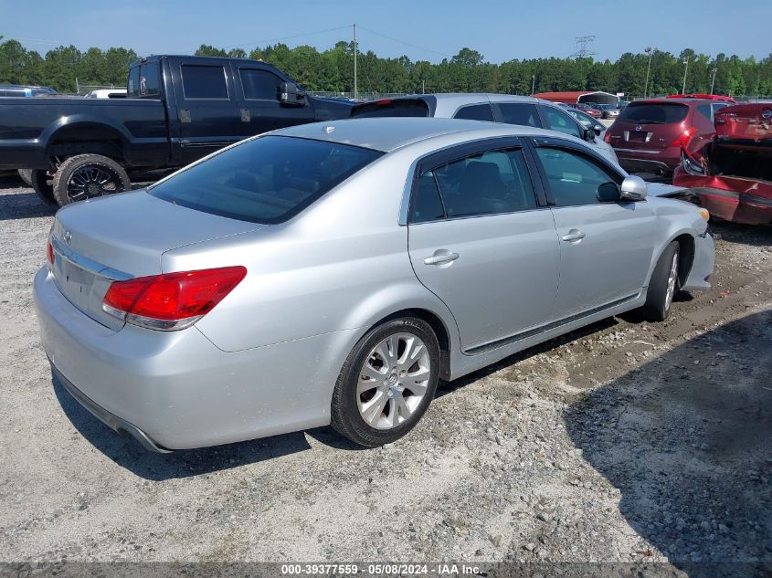 2012 Toyota Avalon VIN: 4T1BK3DBXCU451607 Lot: 39377559