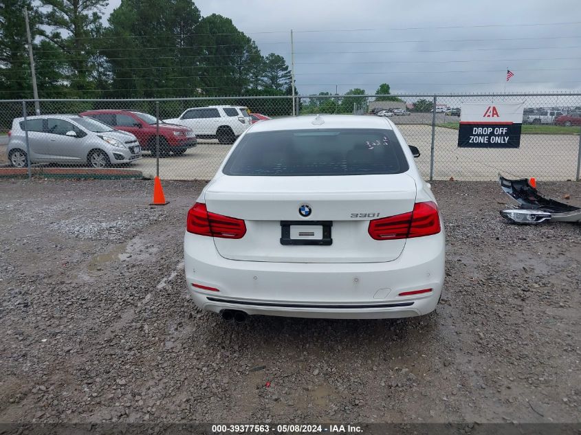 2017 BMW 330I VIN: WBA8B9G55HNU50807 Lot: 39377563