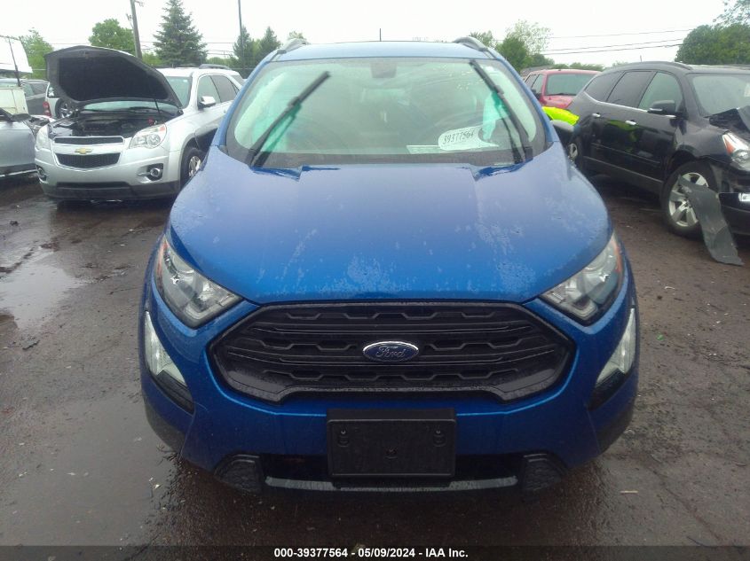 2019 Ford Ecosport Ses VIN: MAJ6S3JL9KC255588 Lot: 39377564