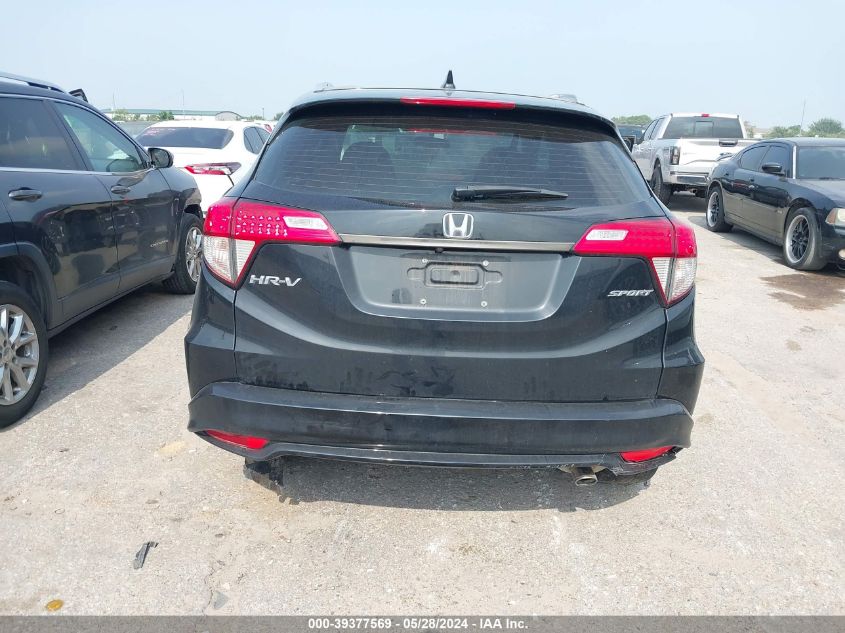 2019 Honda Hr-V Sport VIN: 3CZRU5H19KG713686 Lot: 39377569