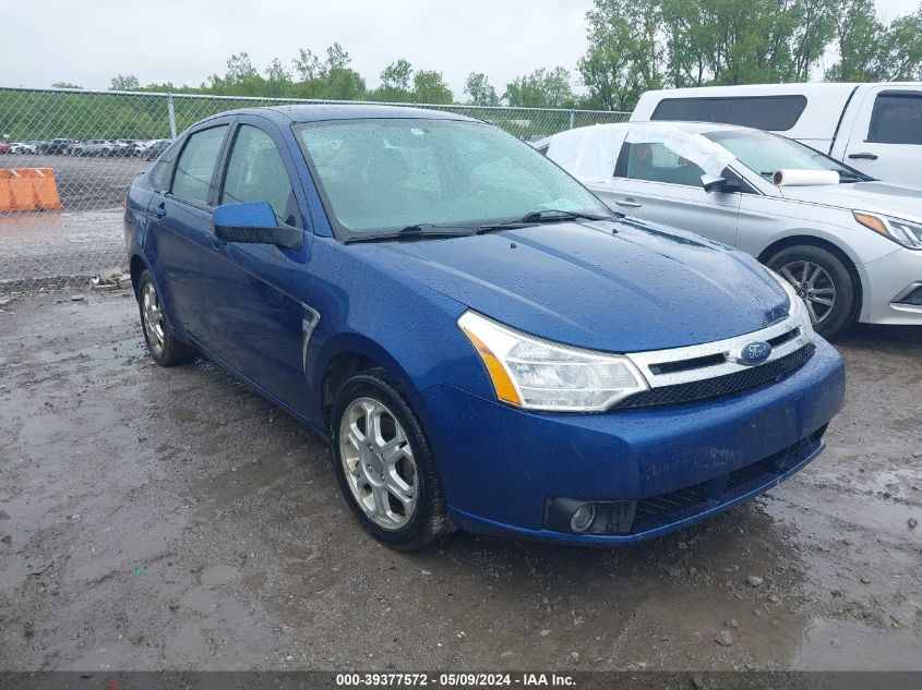 2008 Ford Focus Se/Ses VIN: 1FAHP35N28W136696 Lot: 39377572