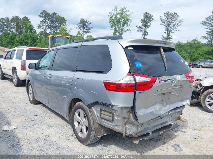 2015 Toyota Sienna Le 8 Passenger VIN: 5TDKK3DC9FS656499 Lot: 39377574