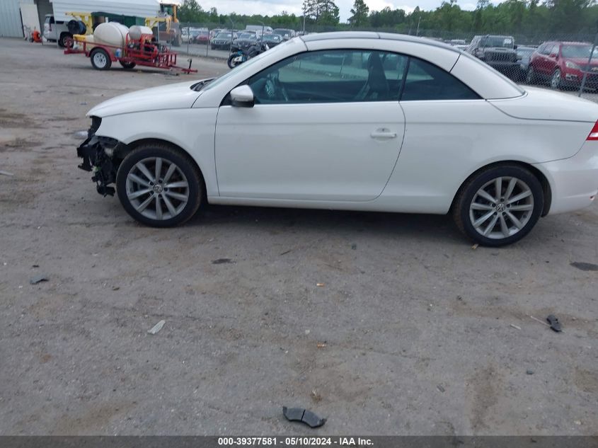 2012 Volkswagen Eos Komfort VIN: WVWBW7AH1CV018826 Lot: 39377581