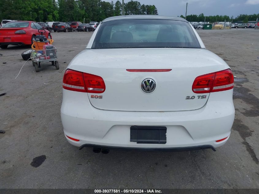 2012 Volkswagen Eos Komfort VIN: WVWBW7AH1CV018826 Lot: 39377581