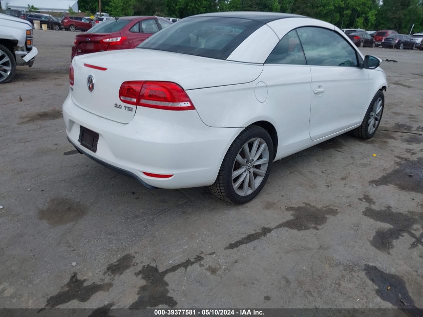 2012 Volkswagen Eos Komfort VIN: WVWBW7AH1CV018826 Lot: 39377581