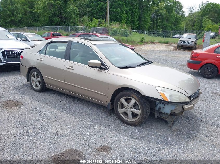 2003 Honda Accord 2.4 Ex VIN: 1HGCM55643A012504 Lot: 39377582