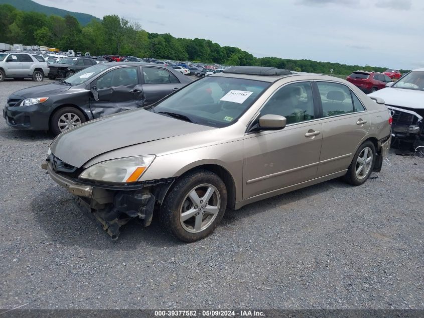 2003 Honda Accord 2.4 Ex VIN: 1HGCM55643A012504 Lot: 39377582