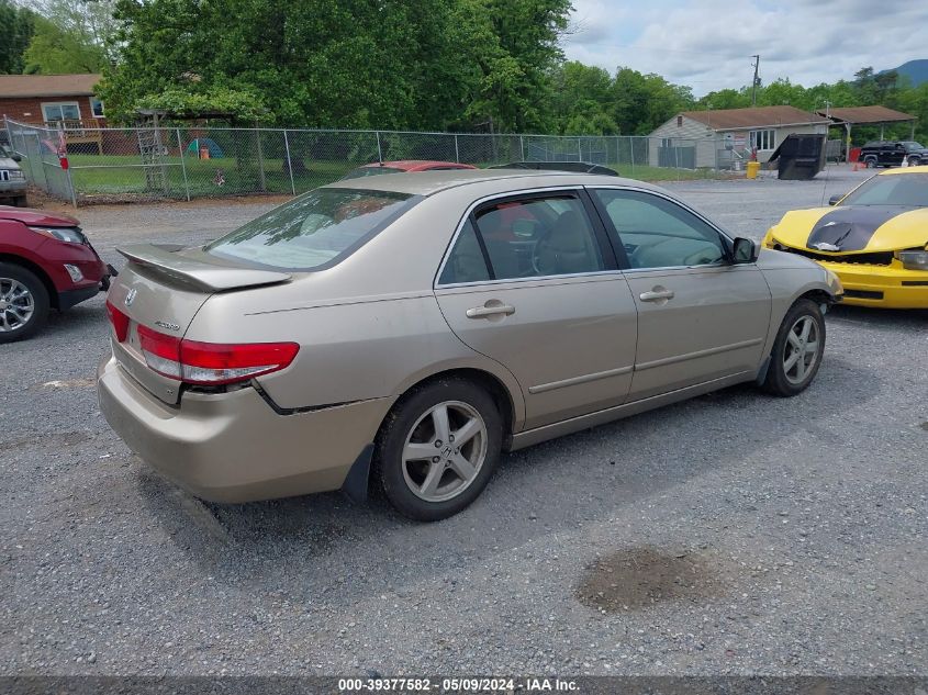 2003 Honda Accord 2.4 Ex VIN: 1HGCM55643A012504 Lot: 39377582