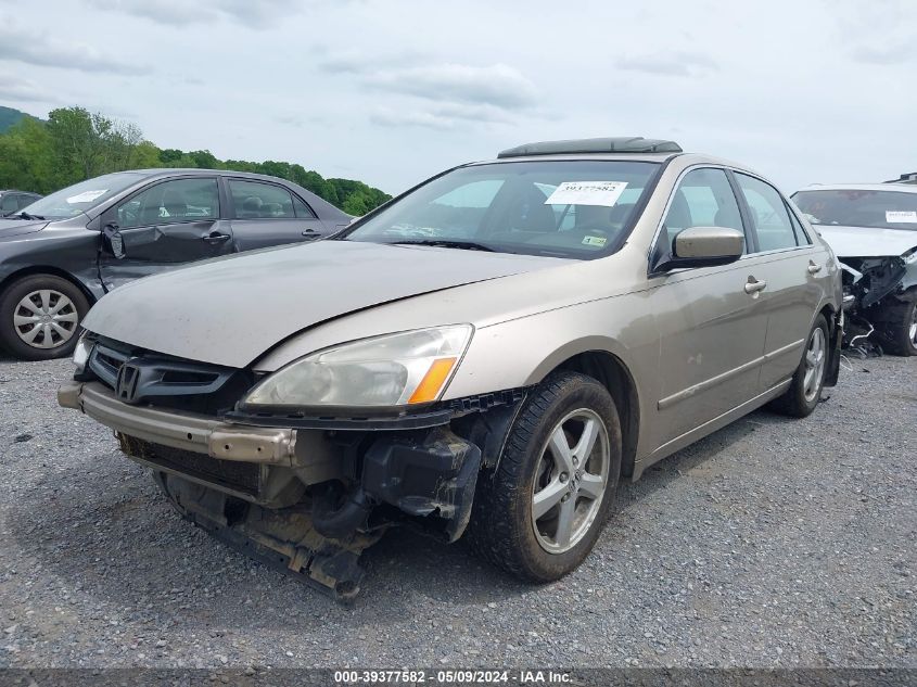 2003 Honda Accord 2.4 Ex VIN: 1HGCM55643A012504 Lot: 39377582