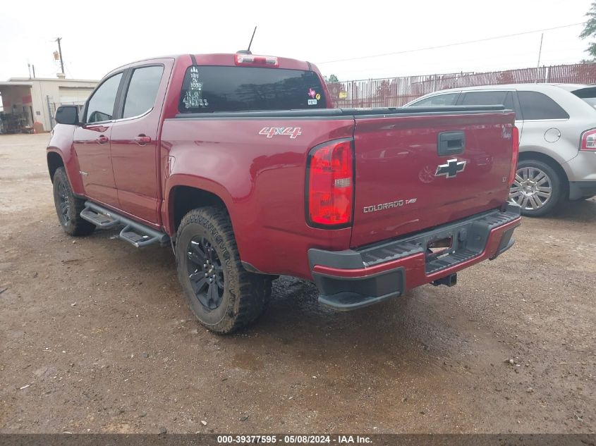 2018 Chevrolet Colorado Lt VIN: 1GCGTCEN7J1146628 Lot: 39377595